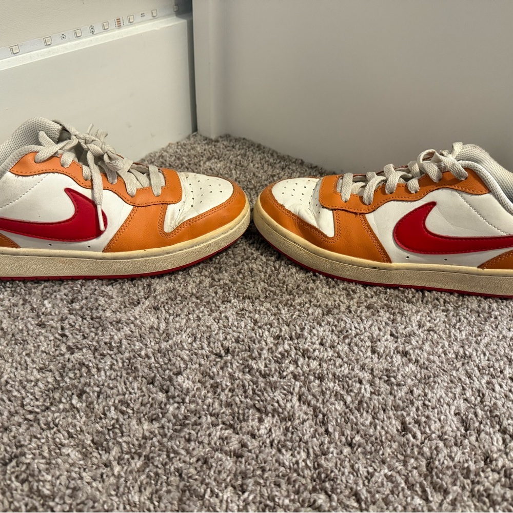 Nike Red and Orange Sneakers - Picture 1 of 2